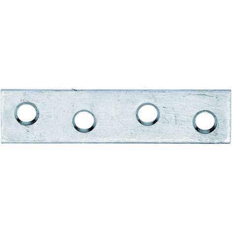 Platine d’assemblage – 60 x 14 mm – en acier galvanisé Sendzimir – Marque Alberts (1/2)