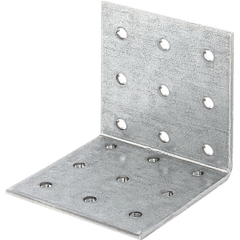 Équerre d’assemblage – en acier galvanisé Sendzimir 60 x 60 x 60 mm –Marque Alberts