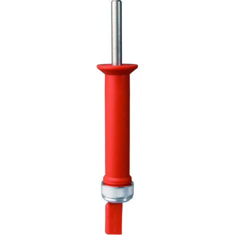 Aide à ongles – 187 mm – avec goupille métallique – outil de pose pour griffes de planches profilées – Marque Alberts (1/2)