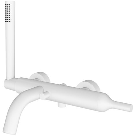 galindo grifo baño-ducha batlo con accesorios blanco 3241011 (1/2)