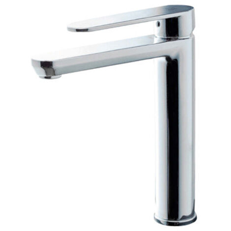 galindo grifo lavabo alto nine cromo con desague semiautomático 4624500 (1/2)
