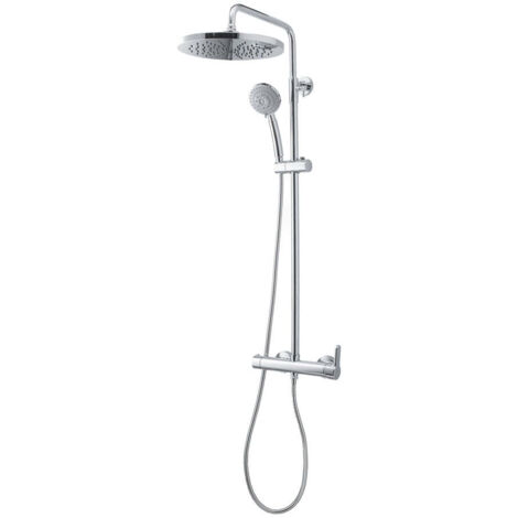 galindo columna ducha mezcladora zip plus 2.0 rociador 200 mm 21550100