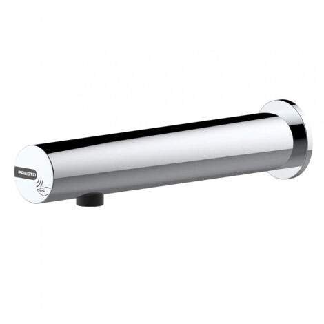 presto presto linea tc - l grifo electronico lavabo una agua mural transformador con llaves de paso 57112