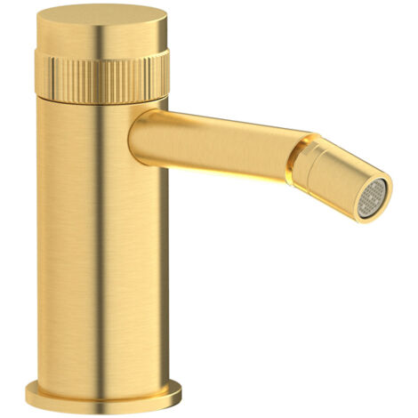 galindo grifo bidet zoom oro cepillado con desague semiautomático 4986029 (1/2)