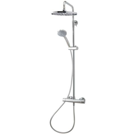 galindo pysa 50049300 columna de ducha termostática con rociador y accesorios (1/2)
