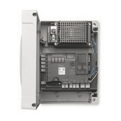 Nice – Panneau de contrôle pour 2 moteurs 24V avec gestion à distance – Compatible énergie solaire – Programmation avancée – MC824H