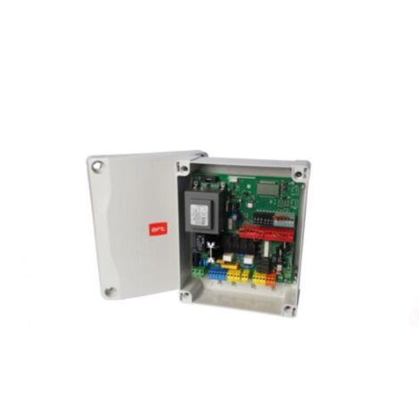 BFT – Panneau de contrôle universel 230V pour motorisations – 650W pour 1 ou 2 opérateurs – Programmation et diagnostic avec afficheur