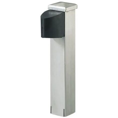 Faac – Butoir de sol mécanique – Butée pour portail battant ou coulissant – Installation au sol – Matériau durable pour usage extérieur