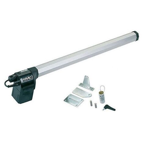 Faac – Actionneur électromécanique 230V pour portail – Force de poussée 3500N – Largeur max 1,8m – Installation simplifiée – IP44