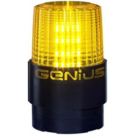 Genius – Feu clignotant 6100315 – Lampe LED 230 V – Installation multiconfiguration sur piliers ou murs – Indice de protection IP65 (1/8)