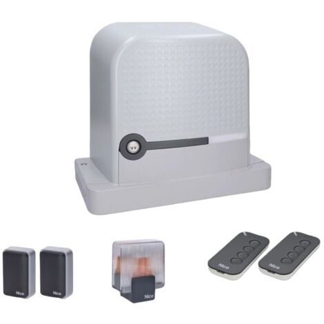 Nice – Kit de motorisation de portail – RBS600BDKCE – Charge maximale 600 kg – Tension 24V – Moteur électromécanique irréversible