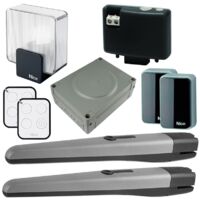 Nice – Kit de motorisation de portail TOONA4024BDKCE – 24V pour vantaux jusqu'à 3m – Moteur électromécanique avec technologie bidirectionnelle