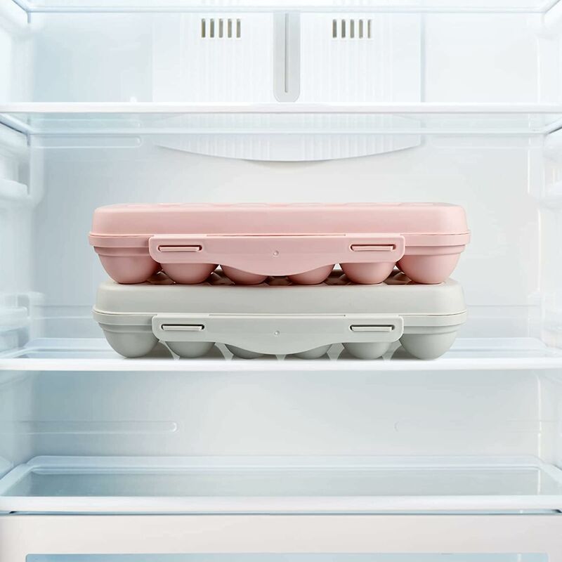 Recipientes para el almacenamiento de alimentos, paquete de 3 organizadores  de refrigerador de 1.5L. Recipiente organizador de nevera con plato de