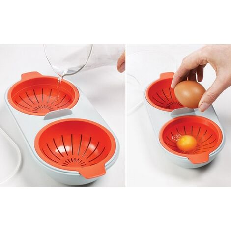 Hervidor de huevos multifuncional, cortador de silicona para hervir huevos,  hervidor de huevos, divisor de yema roja y blanca, 6 piezas, 6 unidades