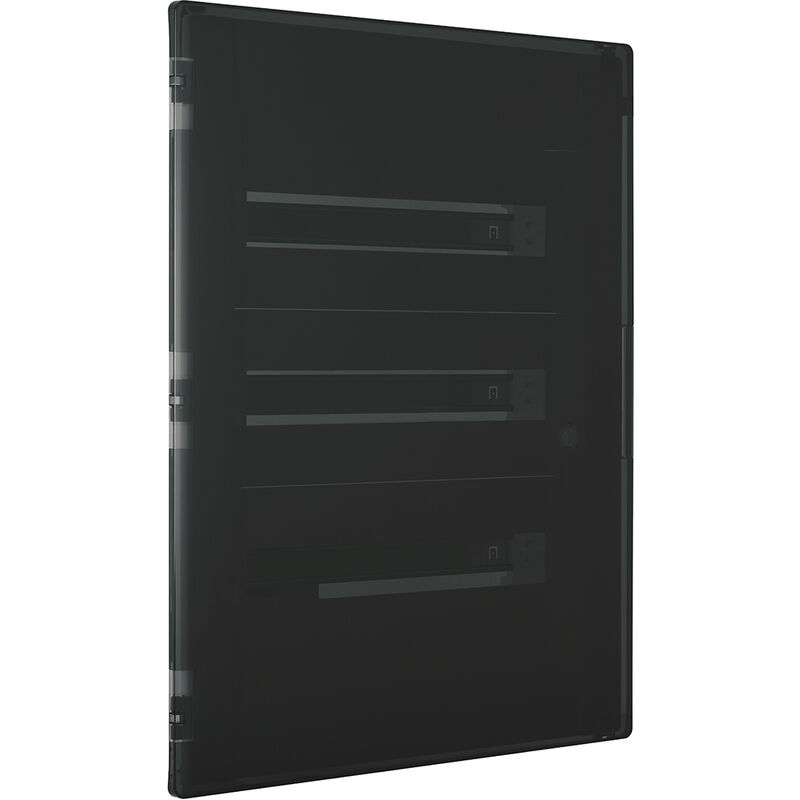BTicino F315P54 Linea Space Tableau de distribution encastré Fumée 3x18 Modules IP40