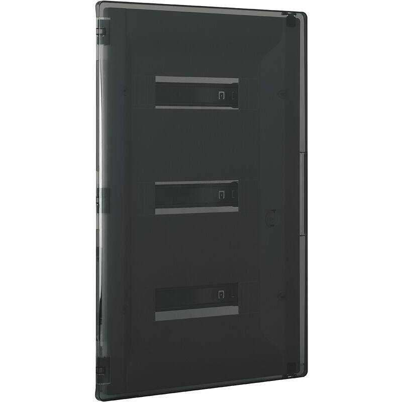 BTicino F315P36D3 Linea Space Tableau de distribution encastré Fumée 3x12 Modules IP40