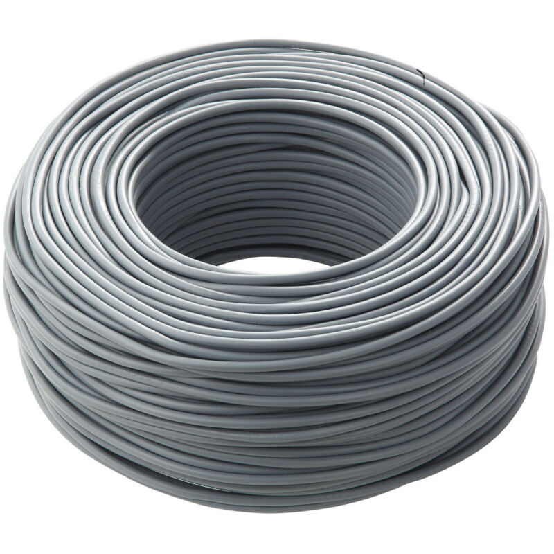 Câble Unipolaire FS17 1x2.5 Mm² Bleu 25m Electraline - Installation Fixe Éclairage Et Appareils - Conforme CPR
