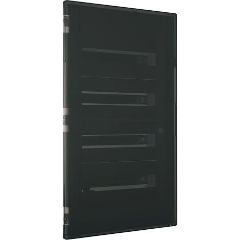 BTicino F315P72 Linea Space Tableau d'encastrement Fumée 4x18 Modules IP40