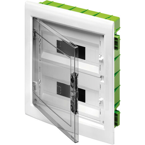 Gewiss GW-40609PM Plaque de rue avec porte transparente fumée 36M IP40