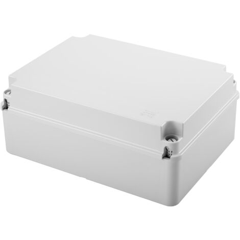 Gewiss – Boîte de dérivation GW44209 300x220x120mm – IP56 pour environnements exigeants – Technopolymère sans halogène – Couvercle à vis