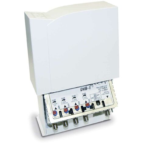 Fracarro MAK2640LTE Amplificateur de signal TV 4 entrées auto-alimenté Mod.223392