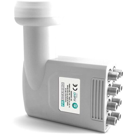 Fracarro Illuminator 8 sorties indépendantes F-connecteur LNB 287340