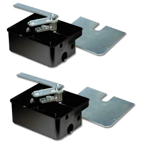 came kit 2 x caissons de fondation en acier frog-cfn 001u1985 u1985