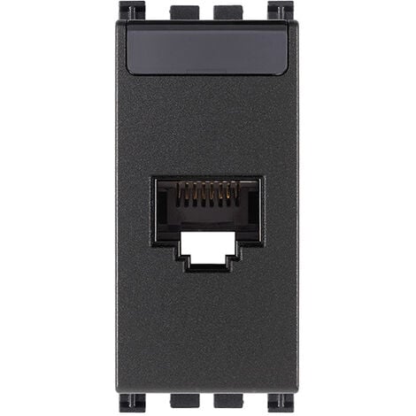 VIMAR Série Plat – Prise RJ45 Netsafe Cat5e UTP Blanc