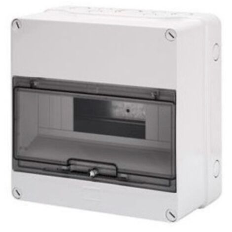 Gewiss GW-40005 Tableau de distribution mural 12M IP55 pour boîtier de bornier