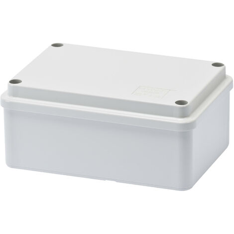 Gewiss – Boîte de jonction étanche IP56 150x110x70 – Couvercle à vis – Résistance chocs IK08 – Pour installations électriques extérieures - GW-44206