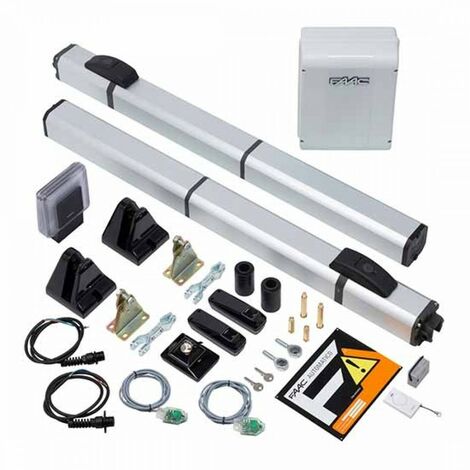 FAAC HYBRID KIT 24V 105683 Automazione Cancello Battenti Idraulico Per 2mt Anta