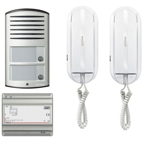 Kit d'interphone audio 2 fils Sprint L2 Line 2000 Bticino 366821