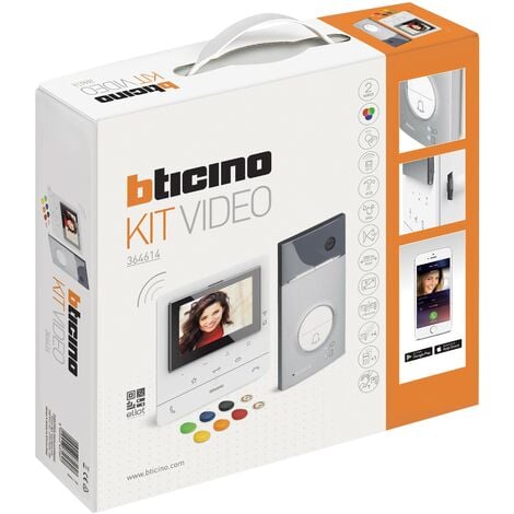 Bticino 364614 Kit vidéo Classe 100 X16E Famille unique, L3000