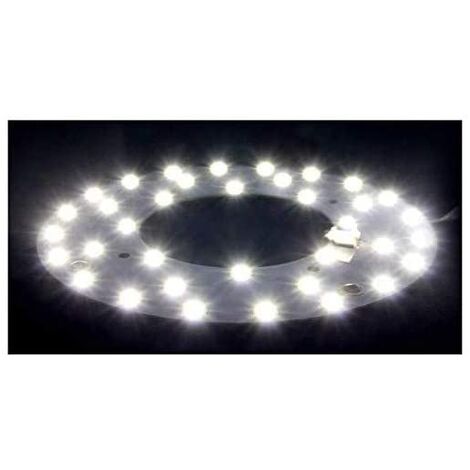 Disque circulaire LED avec aimant 32W 3400 Lm 120° Univers 6500k ...