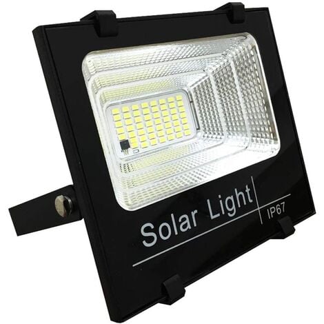 200W Smd IP67 Projecteur solaire à Led avec détecteur crépusculaire et télécommande