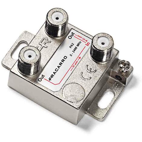 280703 Diviseur 3 voies Pa3 avec connecteur F 5-2400Mh | Leroy Merlin