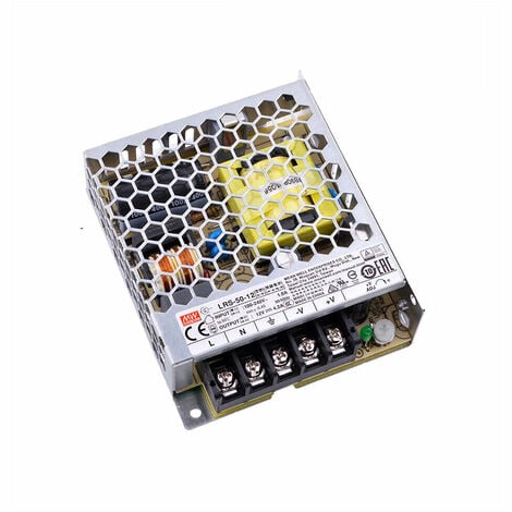 Alimentation à découpage 50,4 W 12 Vdc 4,2 A sortie unique LRS-50-12 MEANWELL