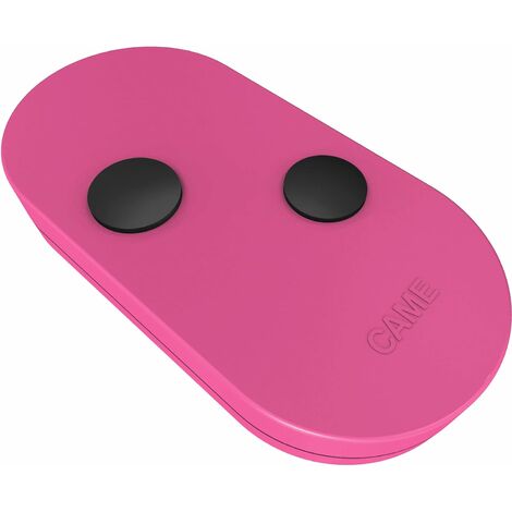 Came – Ouvre-porte rose télécommande 2 canaux – Double fréquence 433-868 MHz – Compatible avec automatismes résidentiels - TOPD2FPS