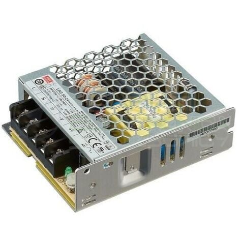 Alimentation à découpage 50W 24Vdc 2.2A sortie unique LRS-50-24 MEANWELL