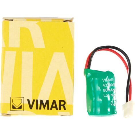 Ersatzbatterie Für Taschenlampen – 4.8V 80mAh Ni-MH, Kompatibel Mit Eikon, Arké, Plana, Idee