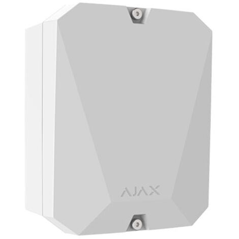 AJAX AJ-MULTITRANSMITTER Module sans fil 868 MHz utile pour intégrer des systèmes d'alarme filaires couleur blanche
