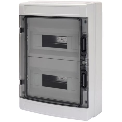 Gewiss GW-40104 Tableau Etanche Aux Murs Lisses 24M IP65
