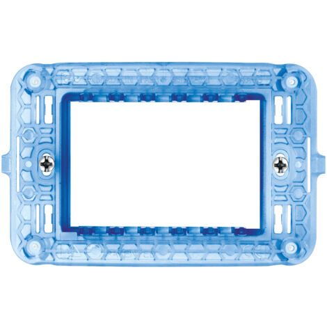 Support Armure 3 Modules Pour Système 44 AVE Pour Boîtes Rectangulaires 44A03 (1/4)