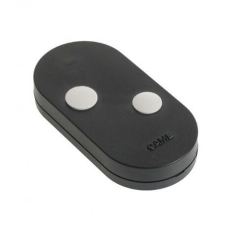 Telecomando Rolling Code 2 Canali Dual Frequency Came TOPD2RKS Nero
