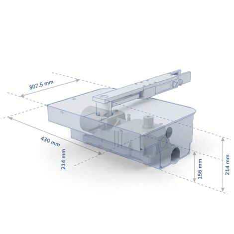 FAAC GENIUS ROLLER 24V 770 6170080 Actuador de motor de puerta batiente