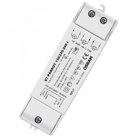 Ballast électronique pour lampes halogènes ET-PARROT 105/220-240 I Osram