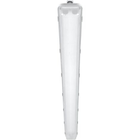 Plafonnier étanche 1200 mm pour deux tubes LED (non inclus) Douille IP65 G13 Ledvance
