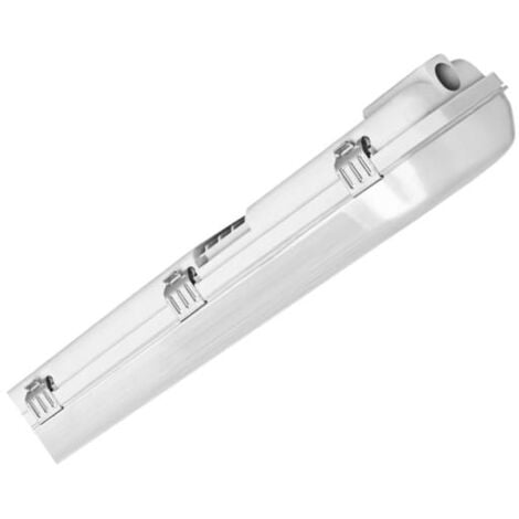 Plafonnier étanche 1200 mm pour deux tubes LED (non inclus) Douille IP65 G13 Ledvance