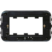 Support d'armure à 3 modules pour système 45 AVE pour boîtes rectangulaires 45B63