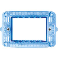 Support Armure 3 Modules Pour Système 44 AVE Pour Boîtes Rectangulaires 44A03